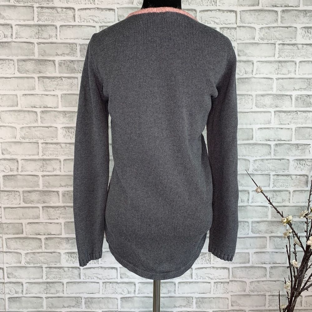 Sundance Asymmetrical Color-Block Mohair Sweater - image 2